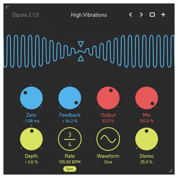Sinevibes Dipole Stereo Flanger