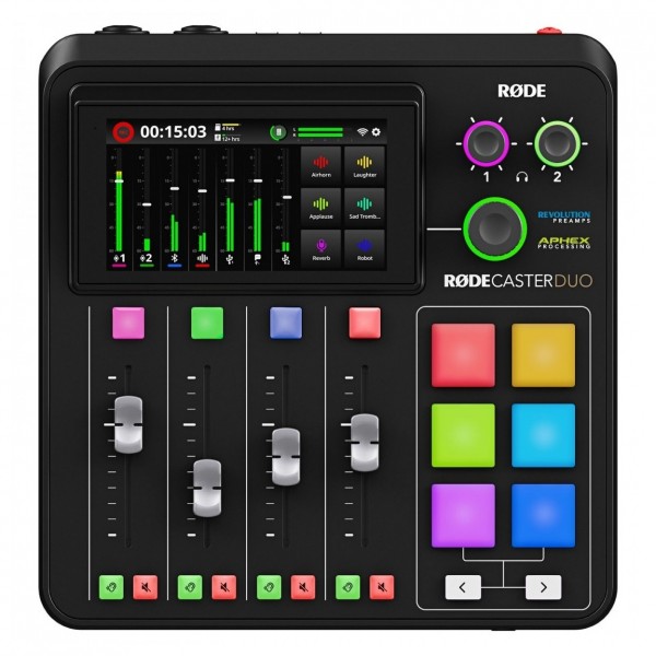 Rode RodeCaster Duo Two-Person Podcasting Bundle
