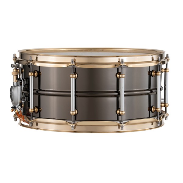 Pearl Limited Edition 14 x 6.5" SensiTone Black Nickel Brass Snare Drum