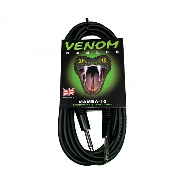 Venom MAMBA-10 Guitar Lead 10ft