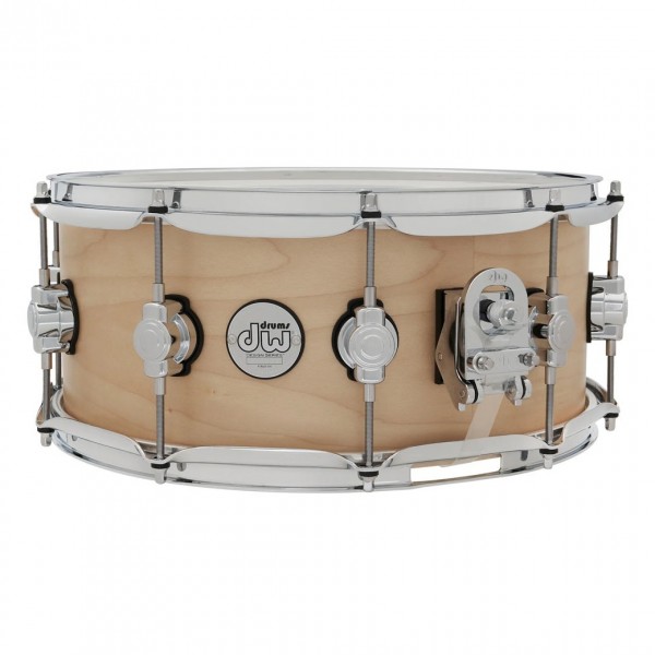 DW Design Series 14" x 6" Snare Drum, Natural Satin