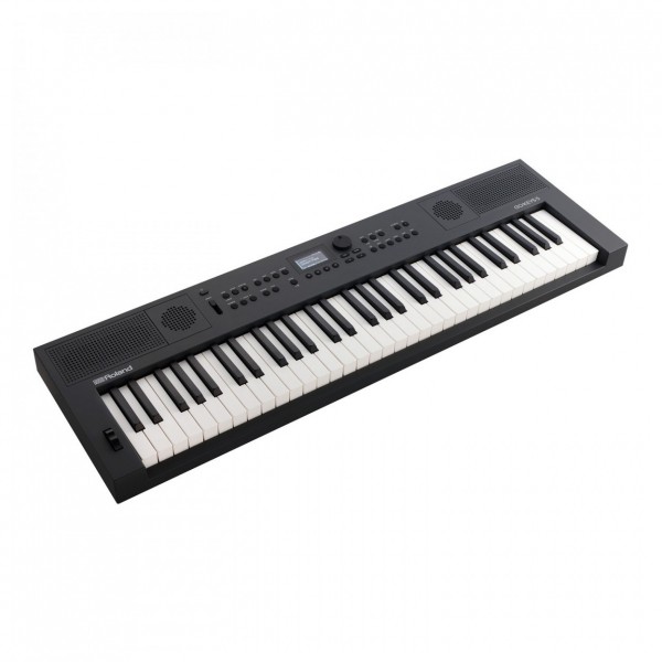 Roland GO:KEYS 5 Keyboard, Graphite with Music Rest