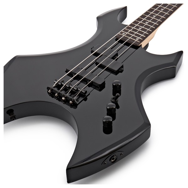Harlem X Bass Guitar by Gear4music, Black - Nearly New
