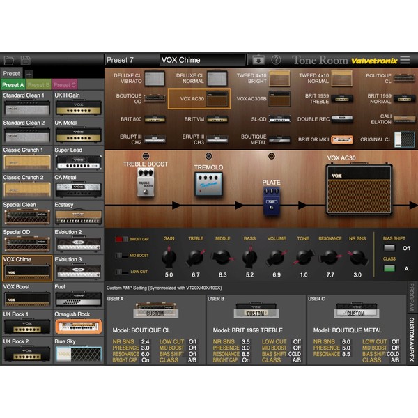 Vox VT40X Valvetronix Hybrid Combo