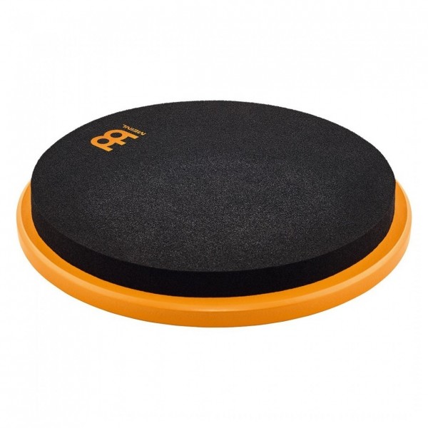 Meinl 12" Marshmallow Practice Pad & Pro Stick Bag, Orange