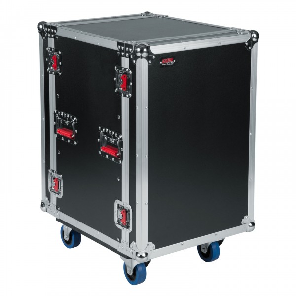 Gator G-TOUR 16U CAST 16U Standard Rack Case with Casters