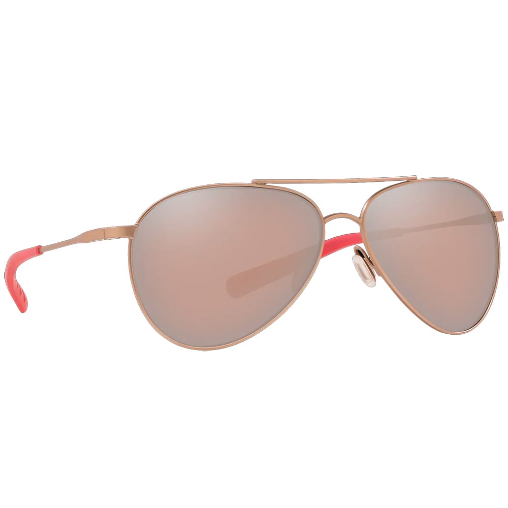Costa Piper Satin Rose Gold Frame Sunglasses PIP-184