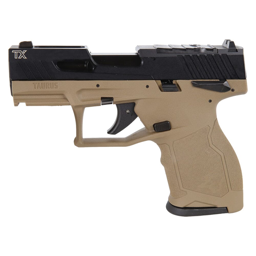 Taurus TX22 Compact .22 LR Flat Dark Earth/Black 3.6" Pistol w/(2) 13rd Mags 1-TX22131F