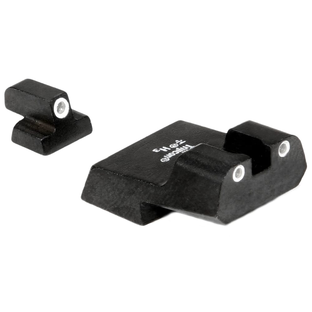Trijicon S&W 9mm Long Rear, 3 Dot Set SA07 600356