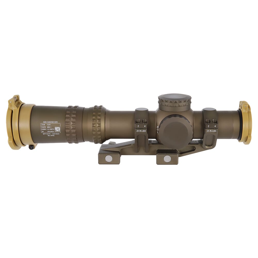 Nightforce USED S-VPS MILSPEC 1-8X24 F1 Clone JQ31-M630-1 - Light Mount Marks USED7975