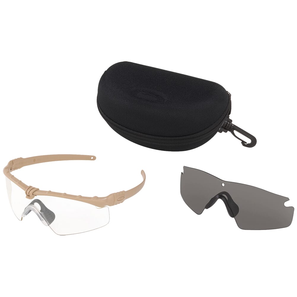 Oakley SI Ballistic M Frame 3.0 Dark Bone w/Clear and Grey Lens Array OO9146-07