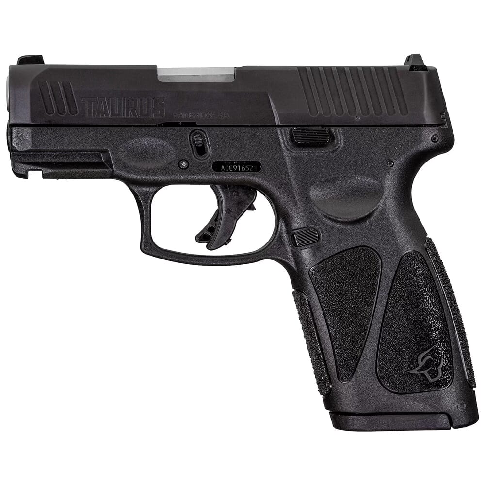 Taurus G(3)SR 9mm Bk/Bk 3.26" Non-Manual Safety Pistol w/(2)10rd Mags 1-G3XSR9031-10