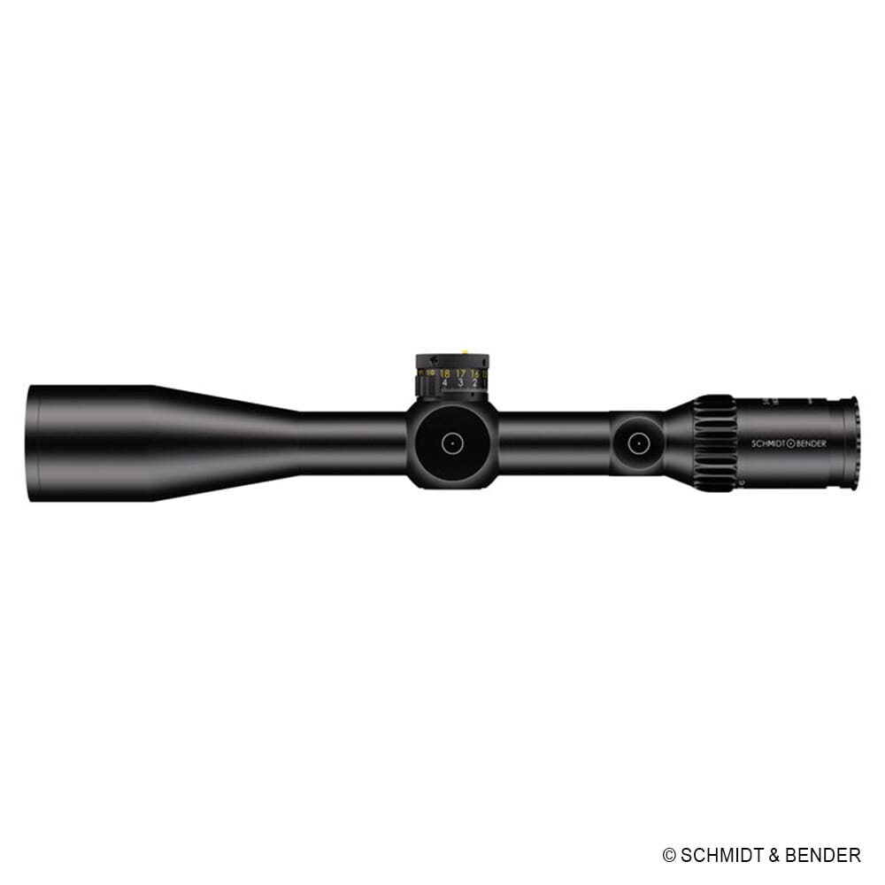 Schmidt Bender PM II 5-45x56 High Power DT II+ GRID .1 mrad Riflescope 666-911-422-L7-I5