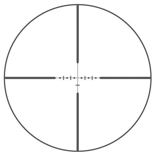 Bushnell AR Optics 4.5-18x40mm 1" .1 Mil Wind Hold Black Riflescope AR741840E