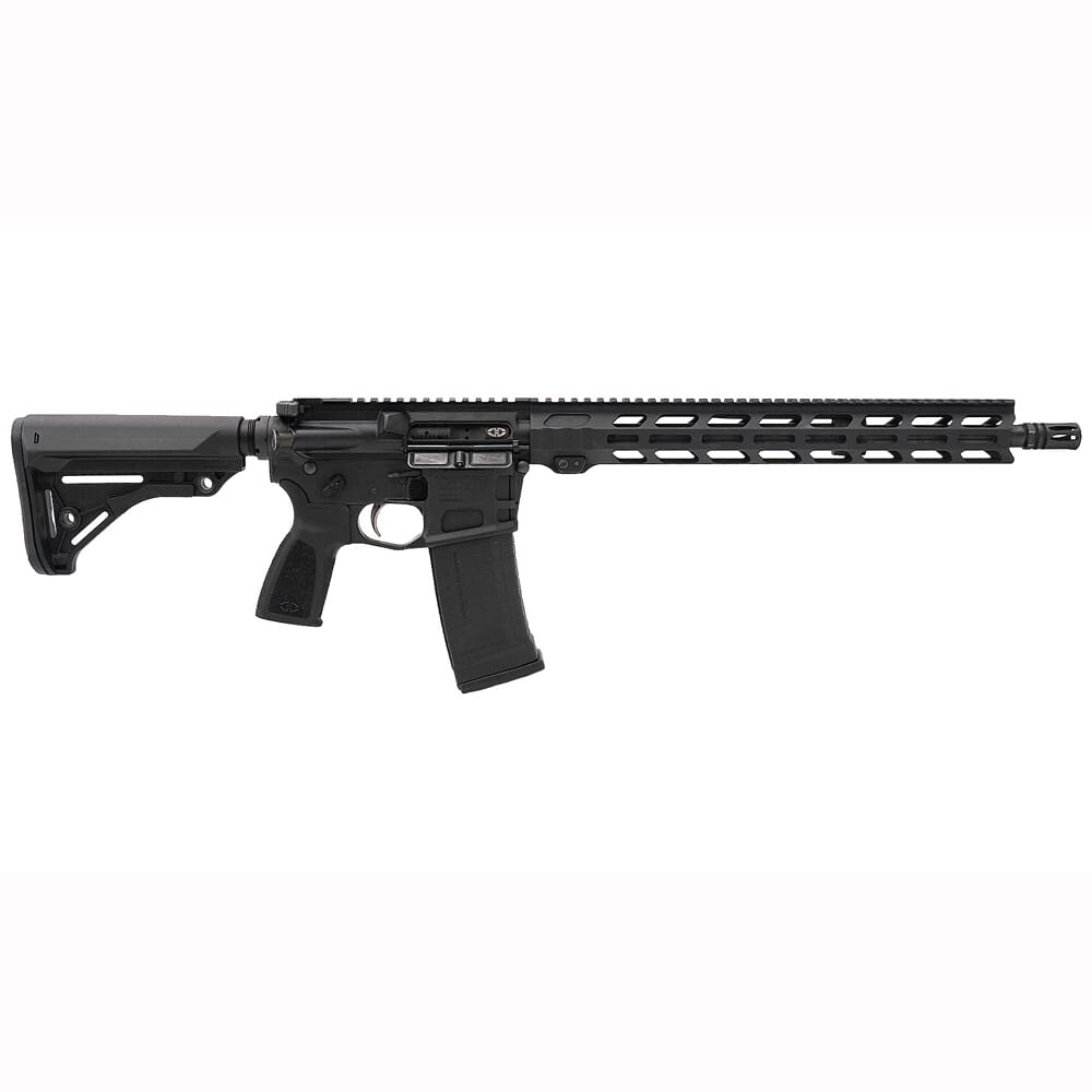 Desert Tech Quattro-15 .223 Wylde 16" Bbl Black 53rd Rifle w/QMAG-53 QTR-RF-A1653-B