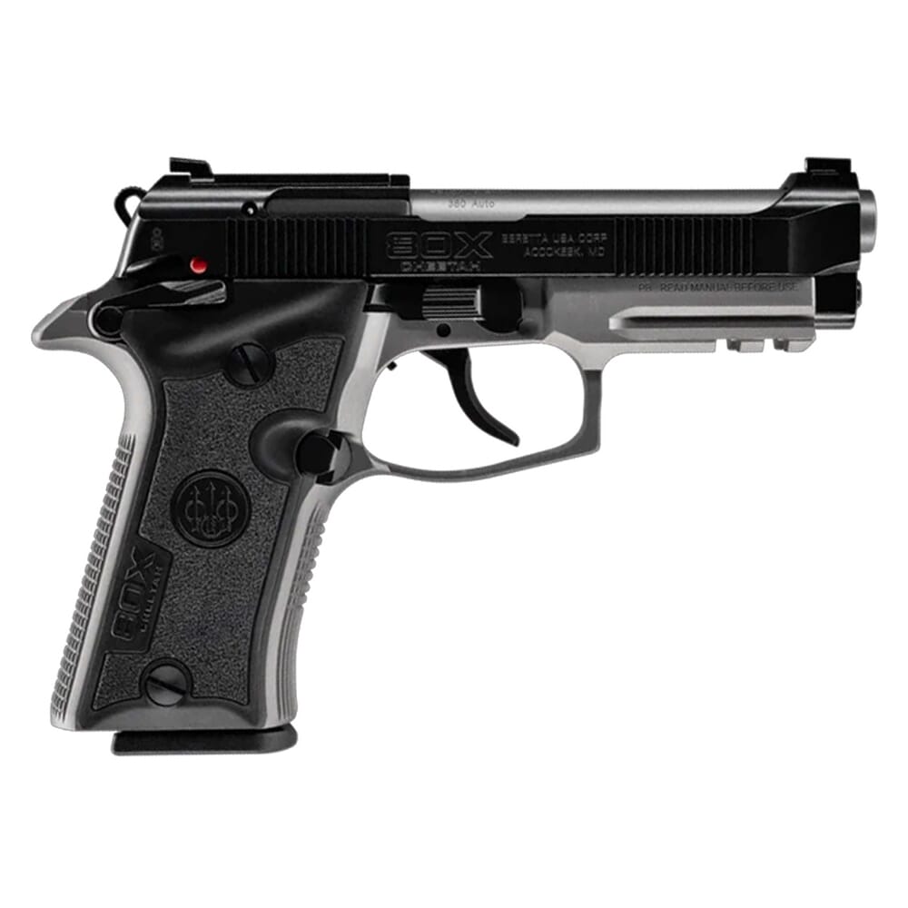 Beretta 80X Cheetah .380 ACP 3.9" Bbl Grey Edition 10rd Pistol SPEC0717A