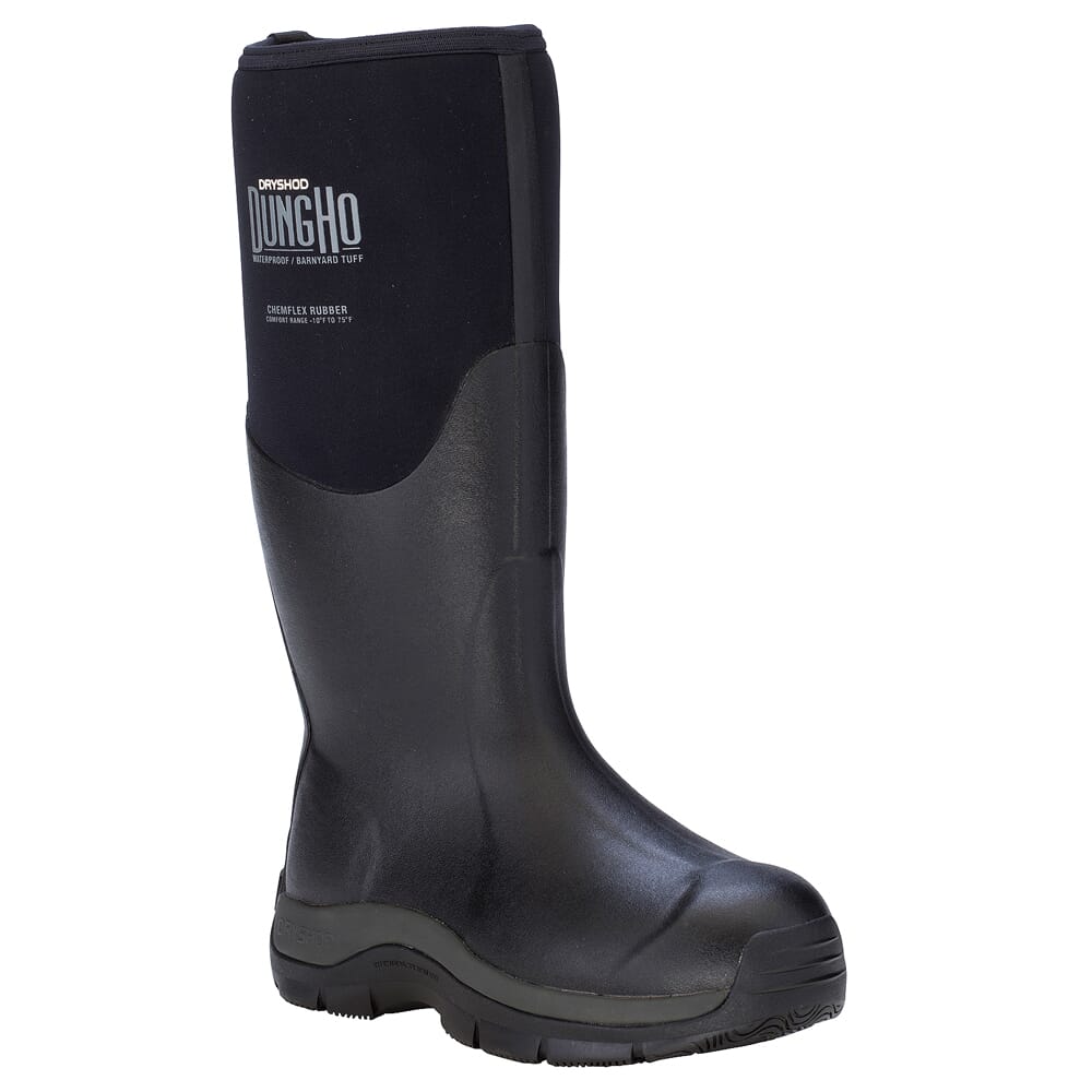 Dryshod Dungho Hi Black/Grey Boots DNG-MH-BK-M