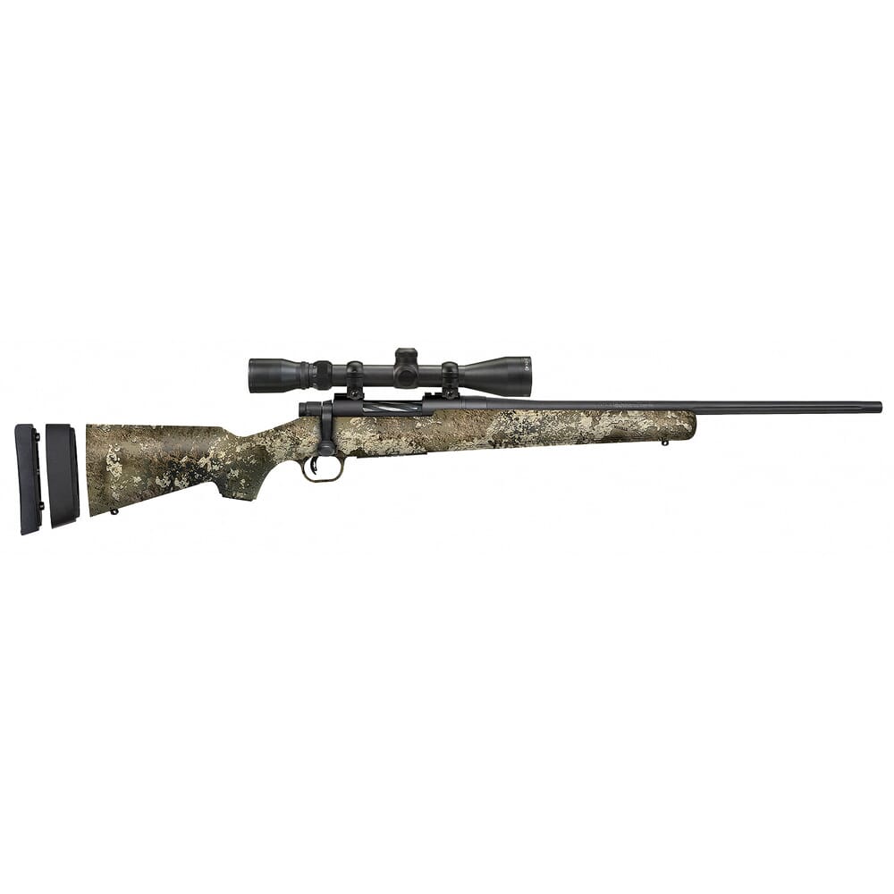 Mossberg Patriot Super Bantam 7mm-08 Rem 20" Bbl 1:9.5" 5+1 Camo Combo Rifle w/3-9x40 Scope 28066