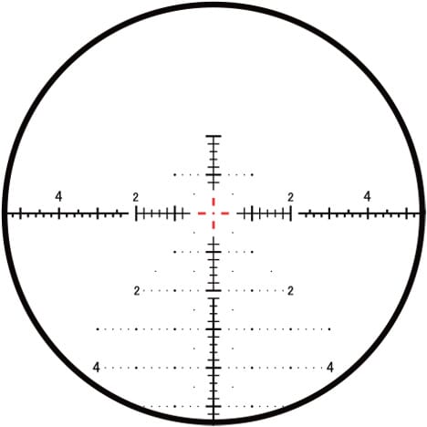 March Genesis Tactical 4x-40x52 FML-TR1 Reticle 0.1 MIL Illuminated FFP Riflescope D40V52GFIML10-FML-TR1
