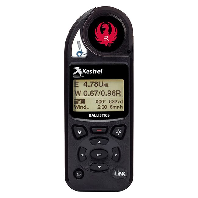 Ruger Kestrel 5700 Ballistic Weather Meter with LiNK 0857BLBLK-RUG