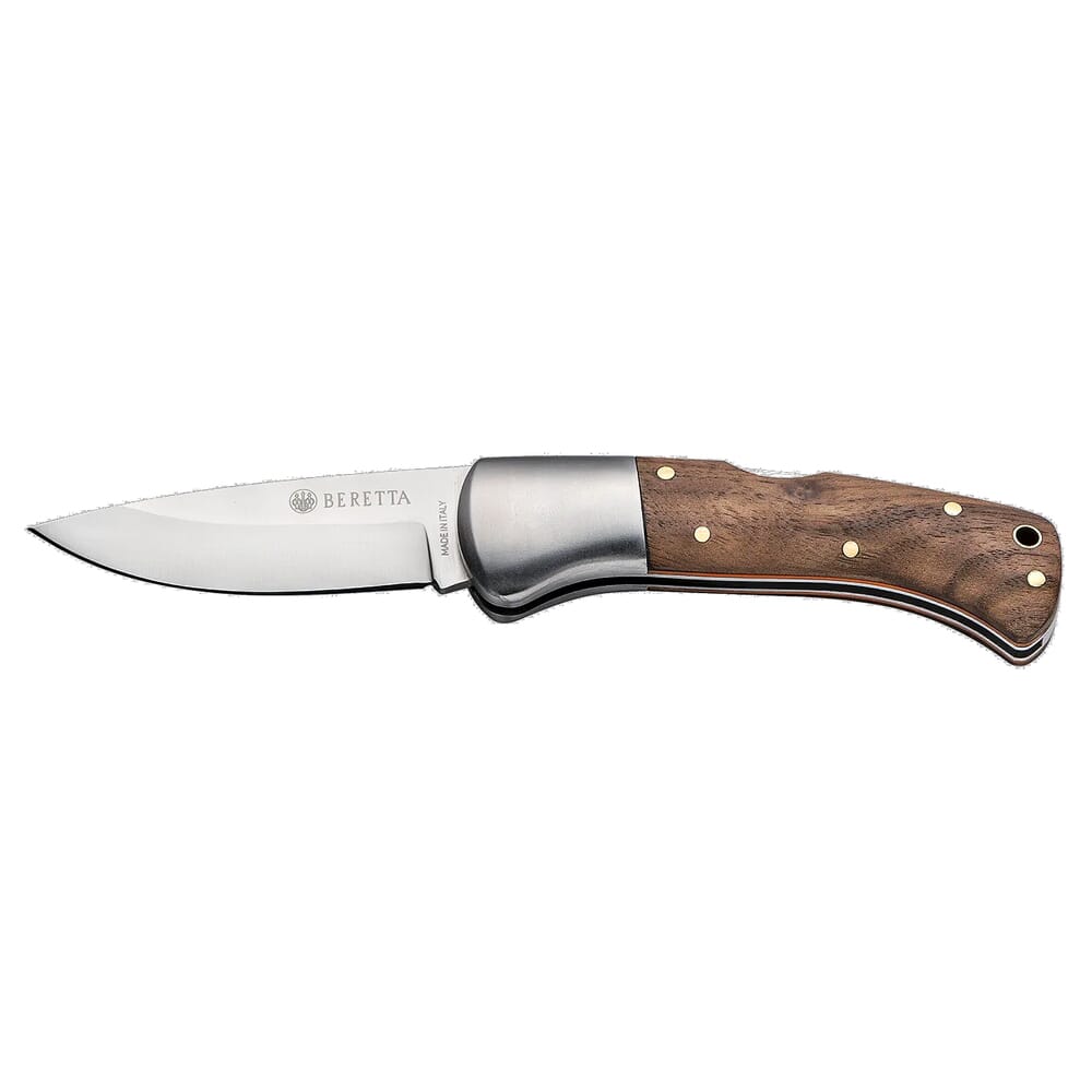 Beretta Reedbuck 3" Folding Blade Knife w/Walnut Handle CO241A273508B4