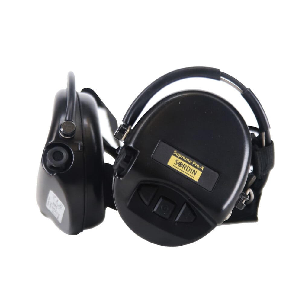 Sordin Supreme Pro-X Black PVC Neckband 202299012