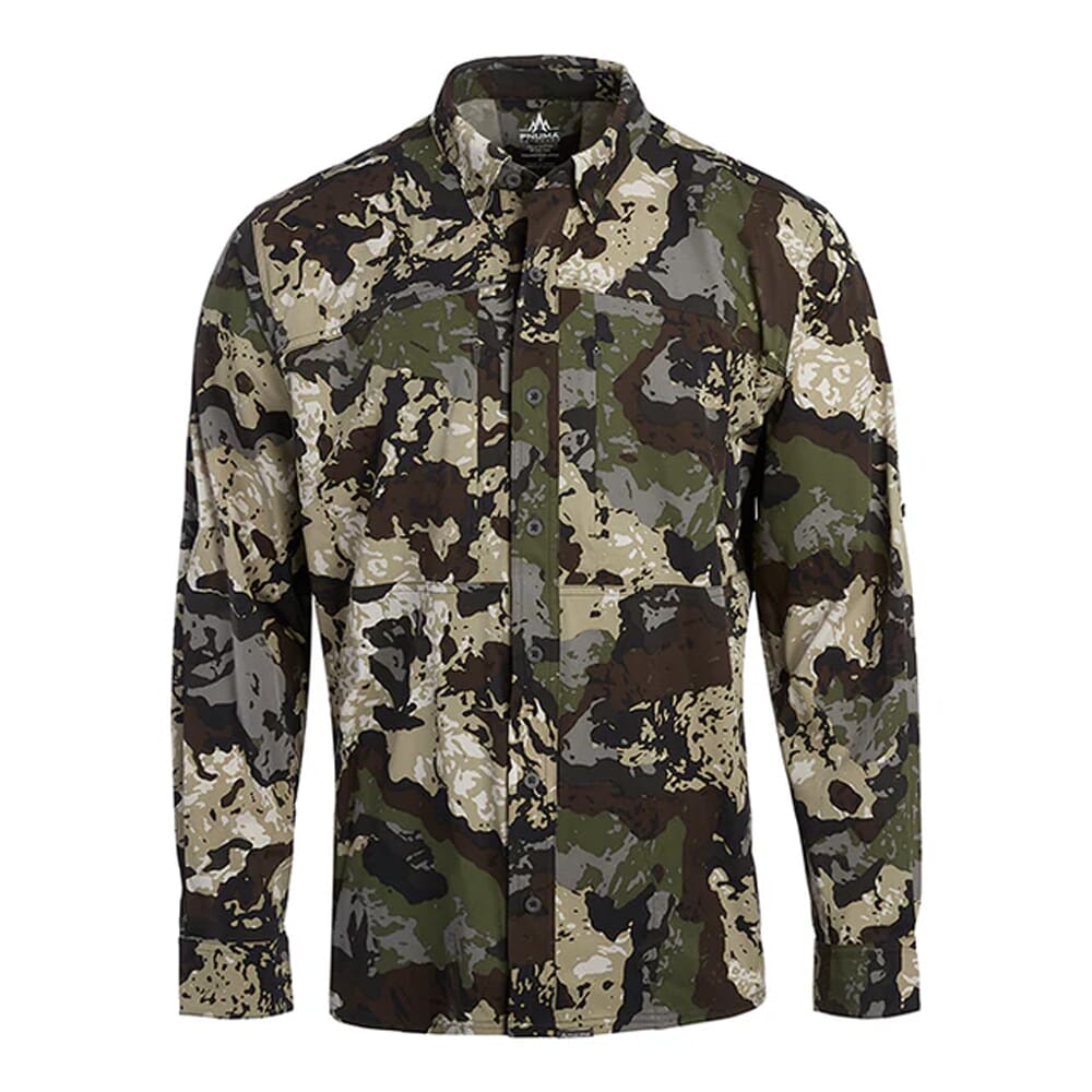 Pnuma Outdoors Shooter Shirt Long Sleeve Caza SS-LS-CZ