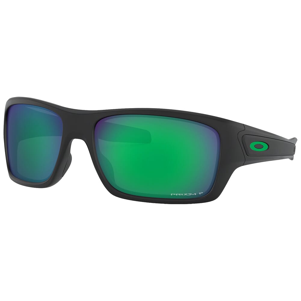 Oakley Turbine Matte Black w/PRIZM Jade Polarized Lenses OO9263-4563
