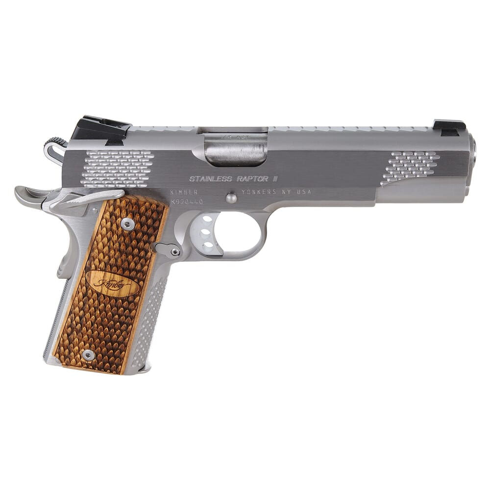 Kimber 1911 Stainless Raptor II .45 ACP CA Compliant Pistol 3200181CA