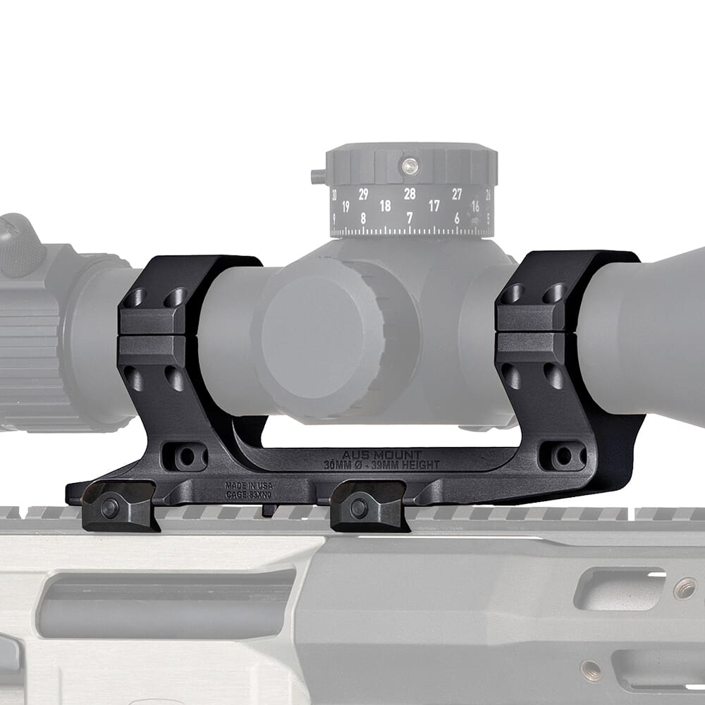 Reptilia AUS 35mm 1.54" Black Scope Mount 100-156
