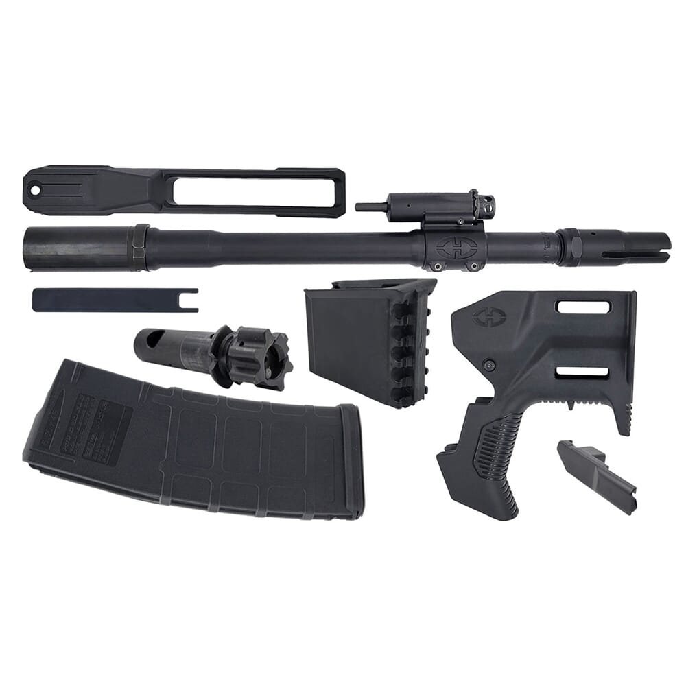 Desert Tech WLVRN 5.56 NATO/.223 Rem Micron 11.5" 30rd Side-Ejection Black Conversion Kit WLV-CK-B1130-B