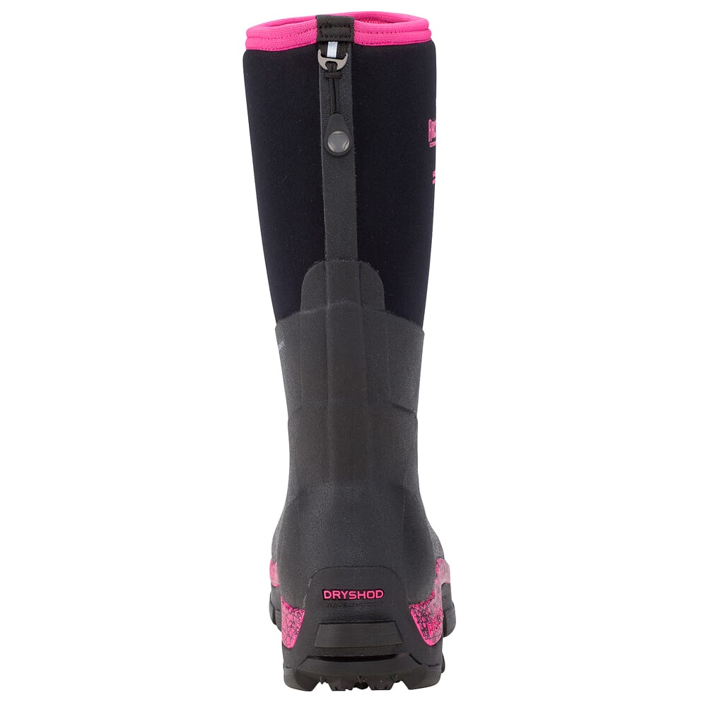 Dryshod Women's Arctic Storm Hi Black/Pink Boot ARS-WH-PN-W