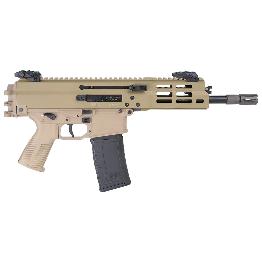 B&T APC300 PRO .300 BLK Coyote Tan Pistol BT-361660-CT