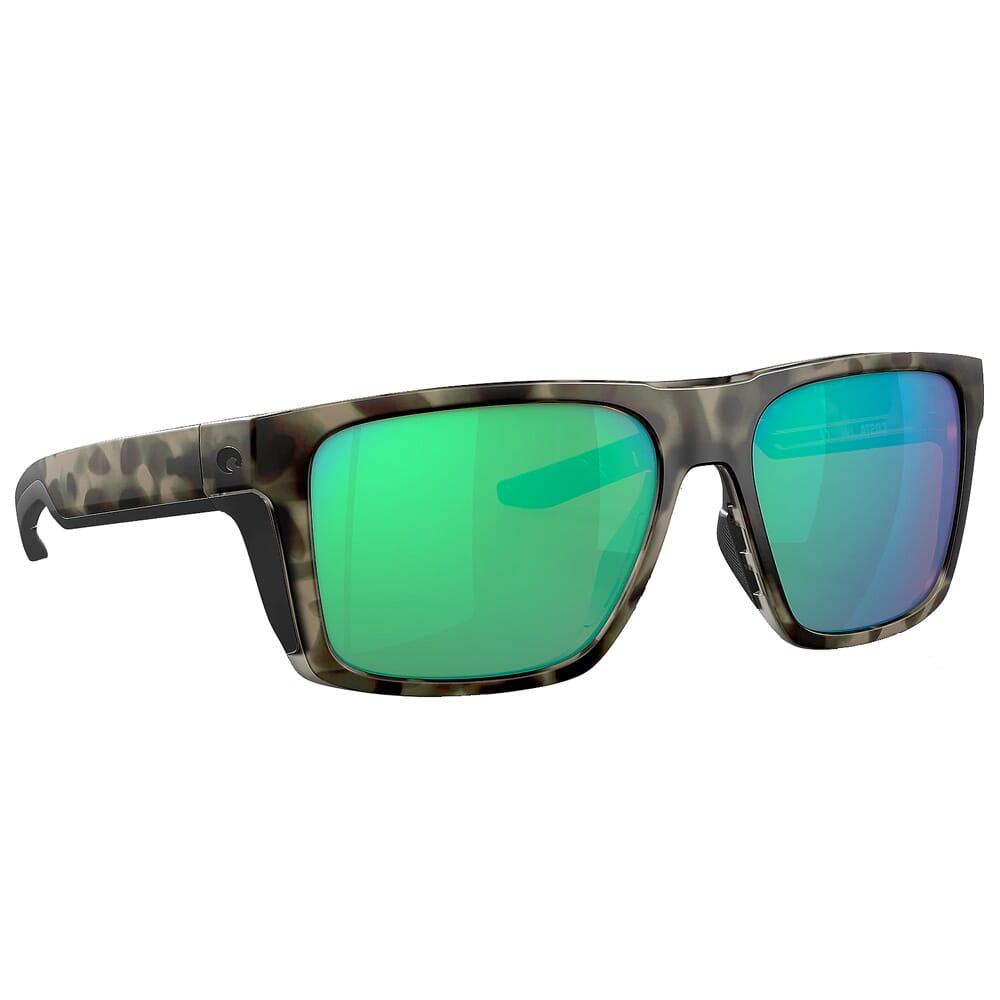 Costa Lido Wetlands Sunglasses w/Green Mirror 580P Lenses 06S9104-91040757