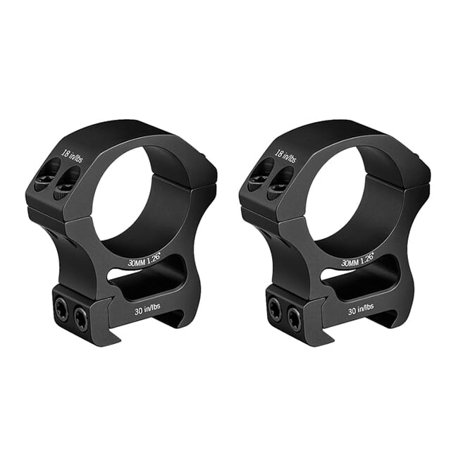 Vortex Pro 30mm High (1.26") Scope Rings PR30-H