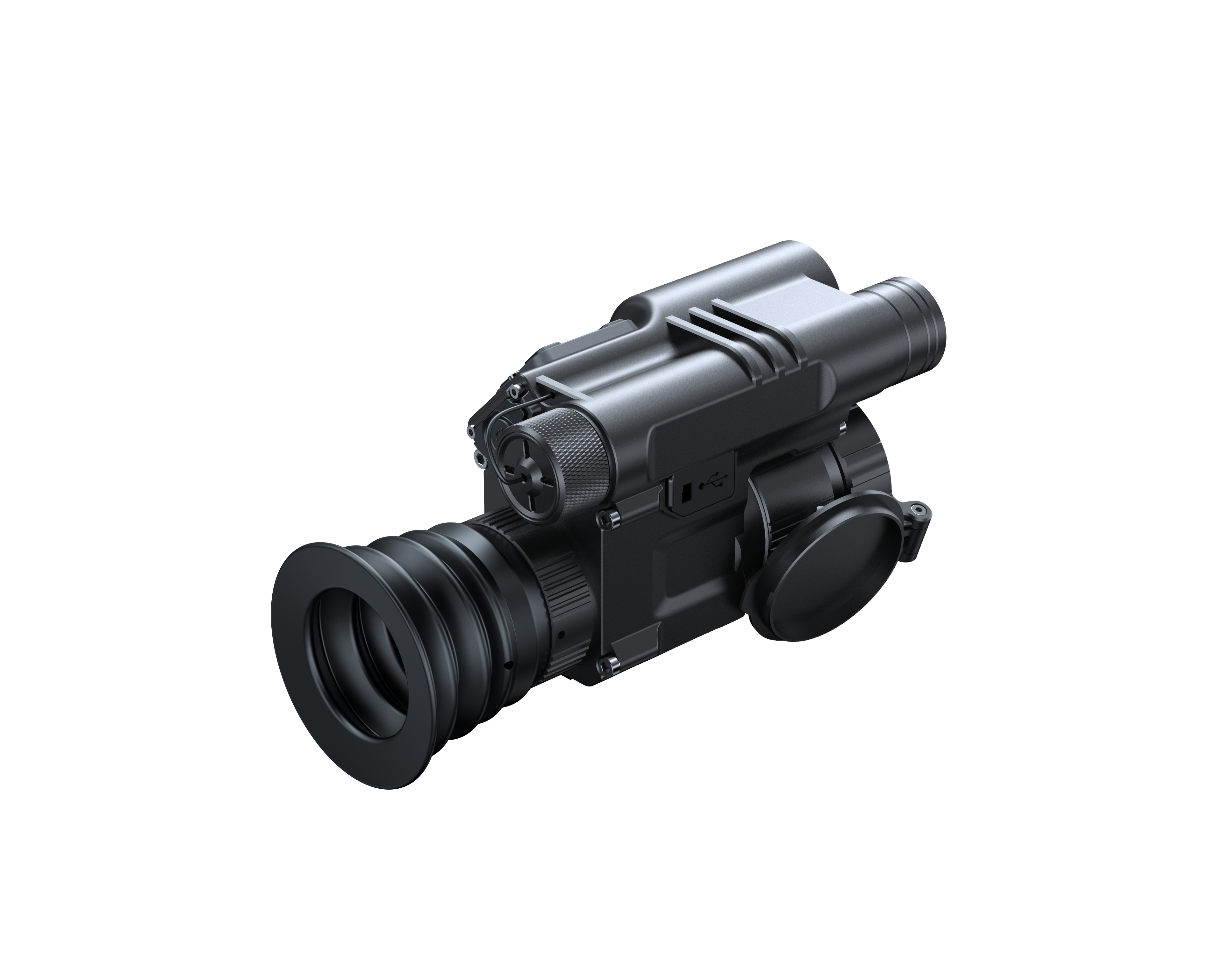 PARD FT34 LRF Clip On Thermal Scope with 35mm Lens Built In Rangefinder High Sensitivity