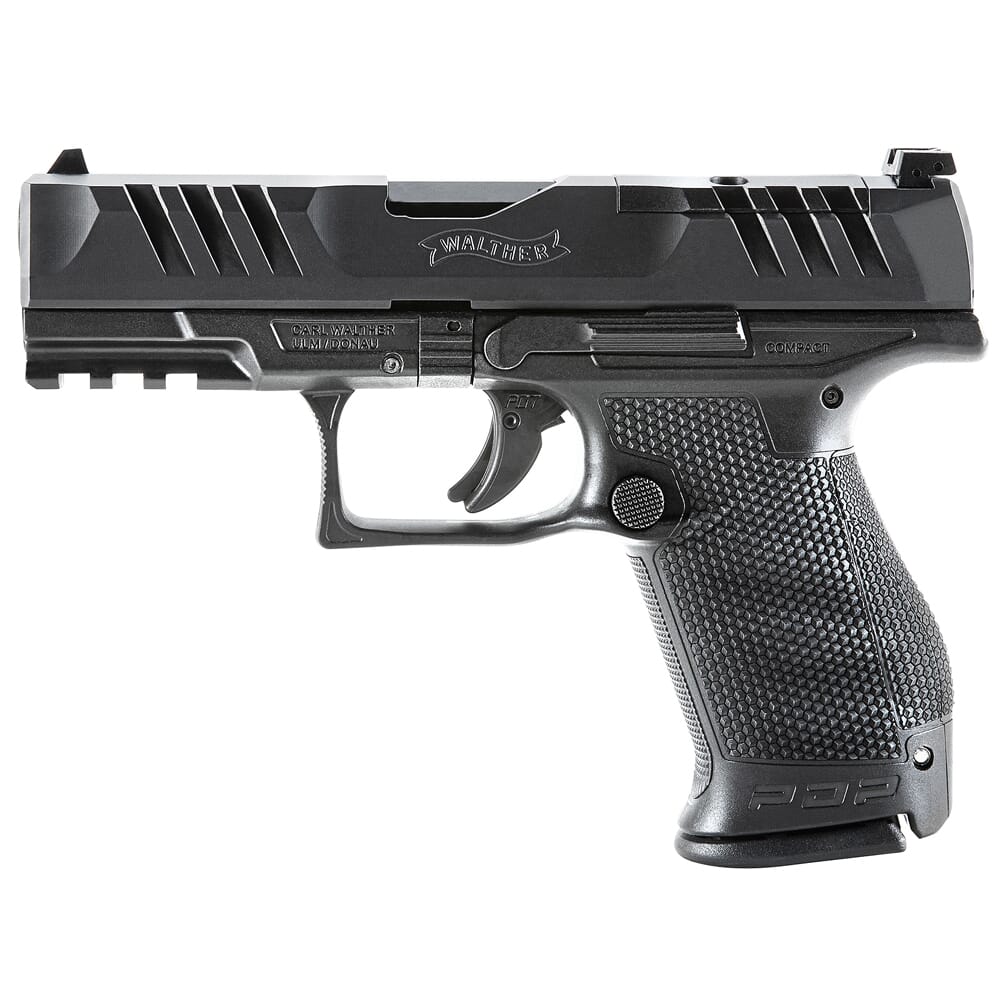 Walther Arms PDP 9mm Black 4" Bbl Optic-Ready Compact Pistol w/(2) 15rd Magazines 2851229