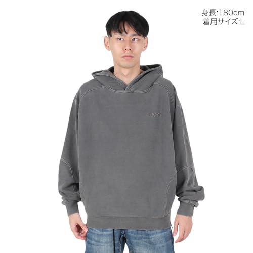 Oakley Indigo Side Zip Hoodie Bleached Grey FOA405487-26X