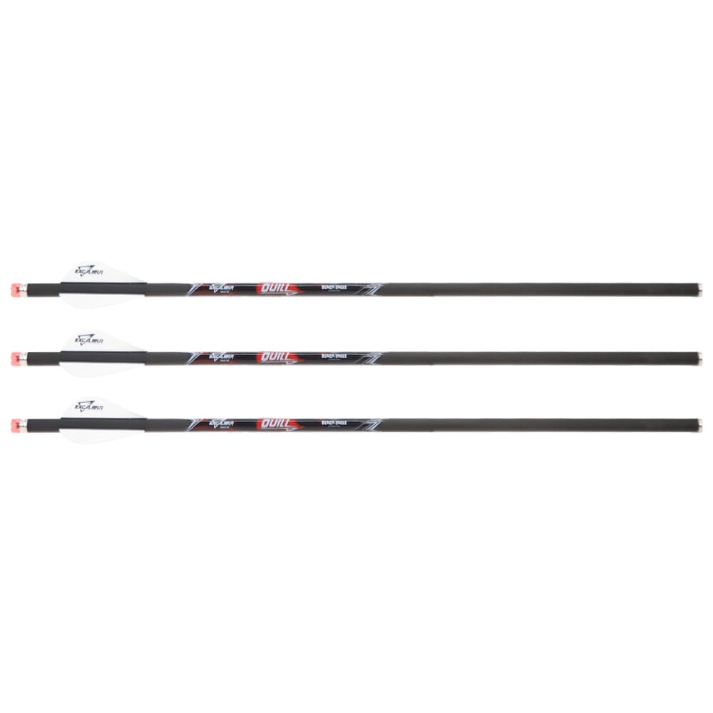Excalibur Quill 16.5" Carbon Micro Crossbow Arrows 3pk 22QV16IL-3
