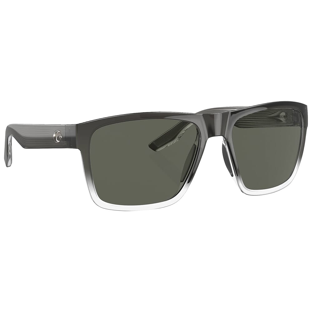 Costa Paunch XL Fog Gray Frame Sunglasses w/Gray 580G Lenses 06S9050-90500559