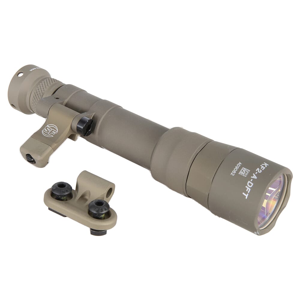 SureFire M640-Pro Tan Dual Fuel Scout Light w/Picatinny Rail/M-LOK Swivel Mount M640DFT-TN-PRO