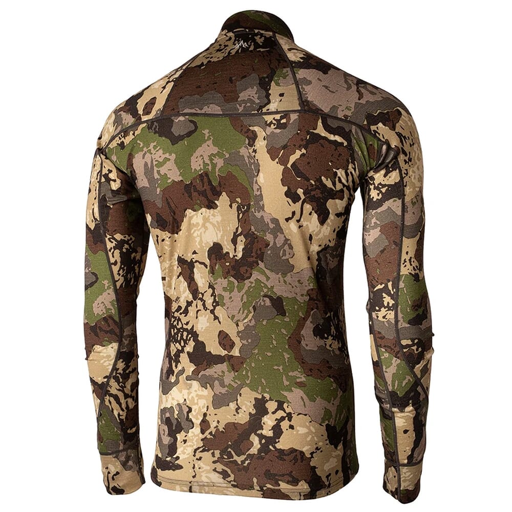 Pnuma Outdoors Merino Wool Base Layer 1/4 Zip Pullover Caza ME-QZ-CZ