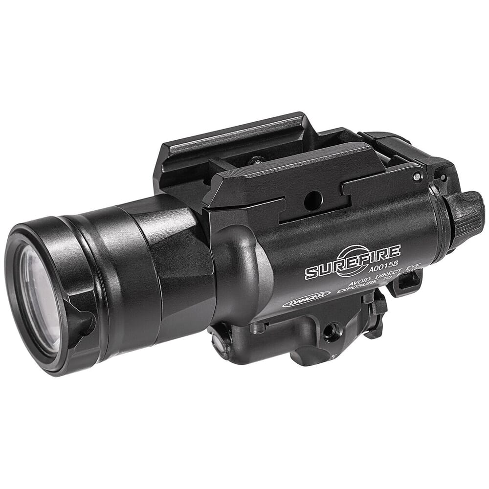 SureFire X400UH-A Ultra 1000 LU Holster WeaponLight & Green Laser for MasterFire RDH X400UH-A-GN