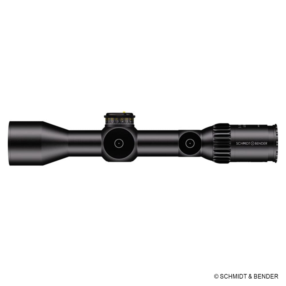Schmidt Bender 3-20x50 PM II Ultra Short FFP MSR2 DT35 MTC LT / ST ZC CT 0.1 mrad cw Black Riflescope 667-911-822-F2-E9
