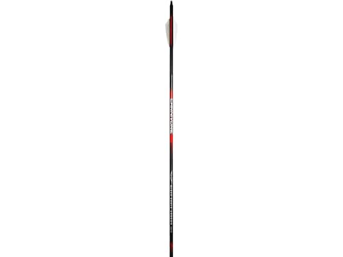 Black Eagle 19/64" Factory Fletched Arrow Carnivore 2.5" Shield Cut 6 Pk .001"-400 33796