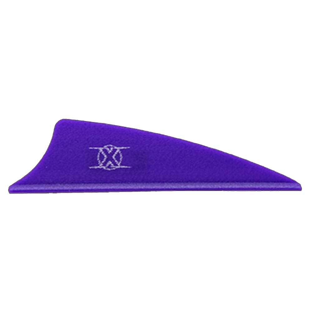 Bohning X Vane 1.75" Shield Cut Purple 1000pk 10773PU175