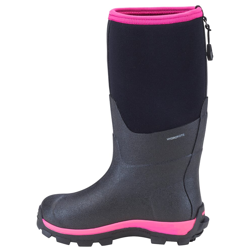 Dryshod Arctic Storm Kids Black/Pink Boots ARS-KD-PN-Y