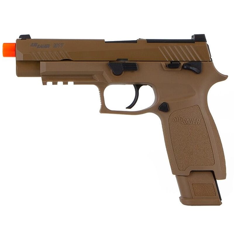 Sig Sauer M17 ProForce 6mm Green Gas Coyote Tan BB Airsoft Rifle w/(1) 21rd Magazine AIR-PF-M17-GG