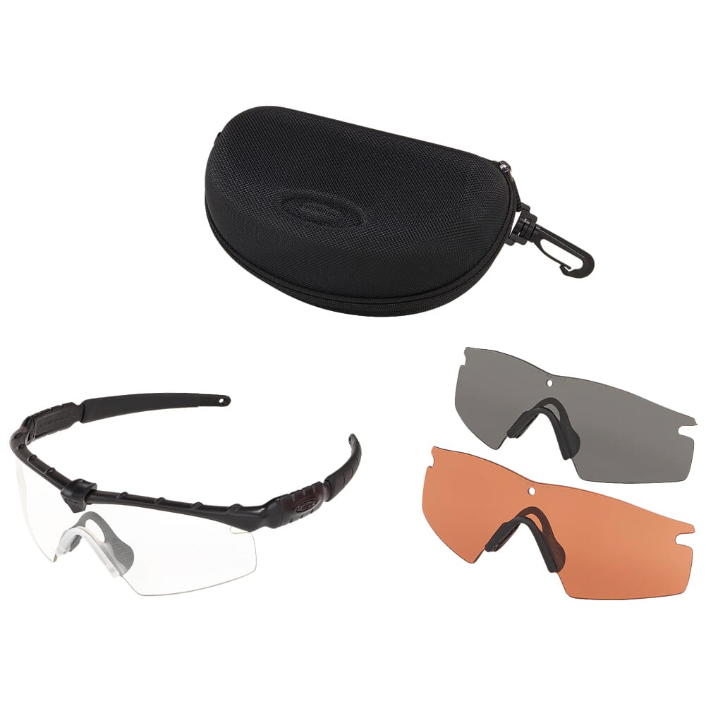 Oakley SI Ballistic M Frame 2.0 Black Strike w/ Clear, Grey, & VR28 Lens Array 11-186
