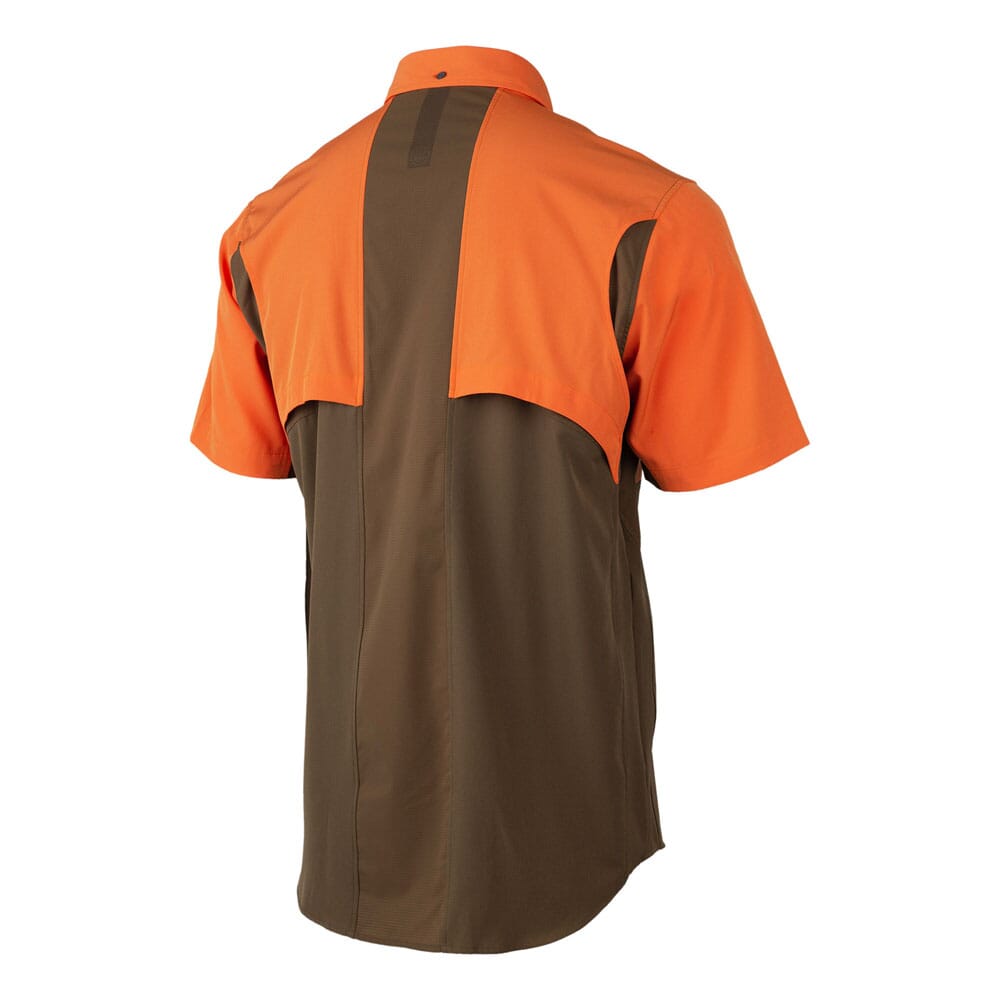 Beretta TKAD Flex SS Shirt Tobacco/Blaze Orange Small LU951T23340850S